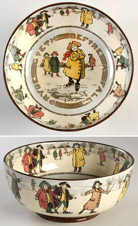Skating by Royal Doulton