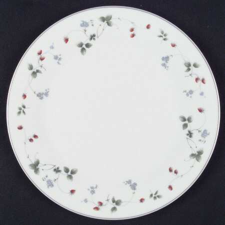 Strawberry Fayre Red Salad Plate