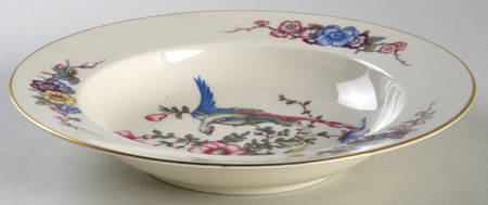 Phoenix (U.S. Zone, Gold Trim, No Verge) Rim Soup Bowl by Rosenthal - Continental