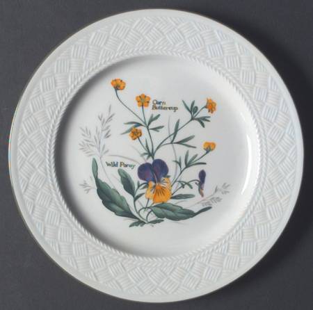 Somerset Flowers Salad Plate