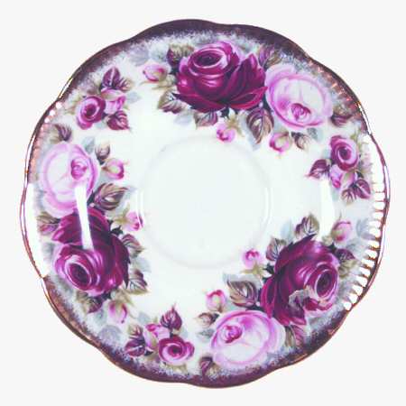 Summer Bounty Series Saucer for Footed Cup
