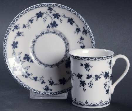 Yorktown Flat Demitasse Cup & Saucer Set