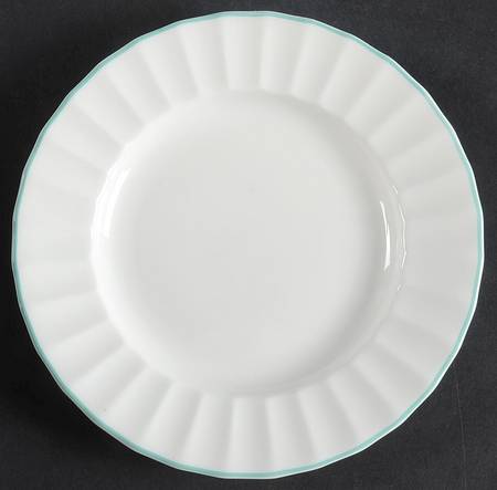 Warmstry Green Bread & Butter Plate