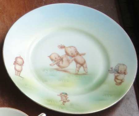 Kewpie Bread & Butter Plate