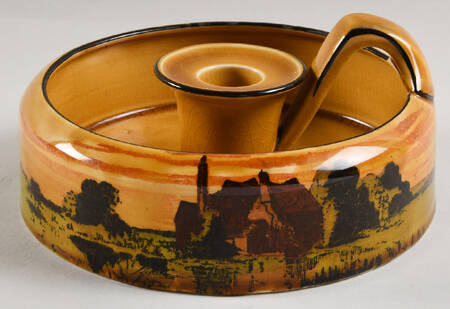 Rural Churches Handled Candleholder