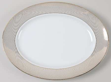 Siam Gold 12" Oval Serving Platter