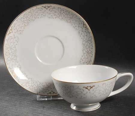 Ashford Footed Cup & Saucer Set