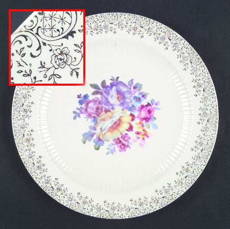 Royal Bouquet Dinner Plate