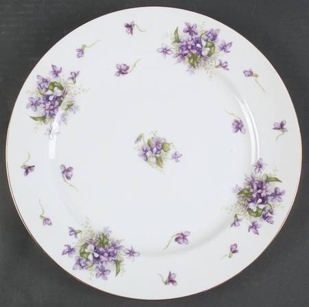 Spring Violets 12" Chop Plate (Round Platter)