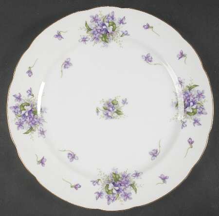 Spring Violets 12" Chop Plate (Round Platter)