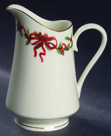 Holiday Ribbons Creamer