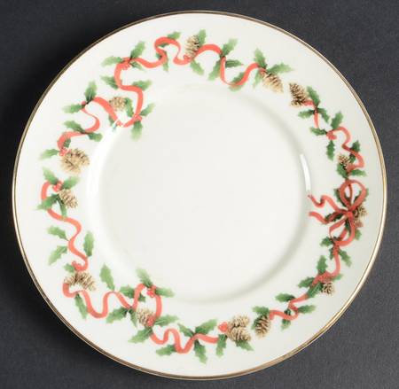 Holiday Ribbons Saucer