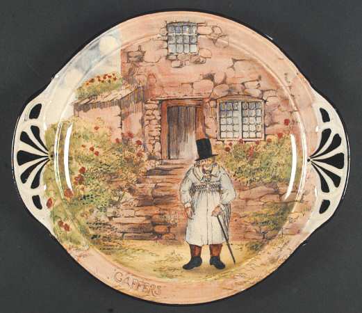 Gaffers Handled Cake Plate