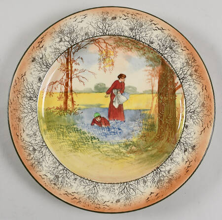 Bluebell Gatherers by Royal Doulton