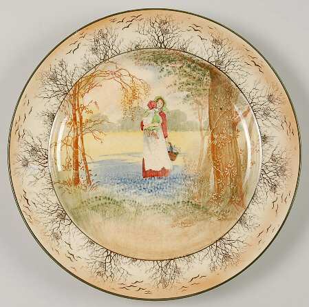 Bluebell Gatherers Dinner Plate