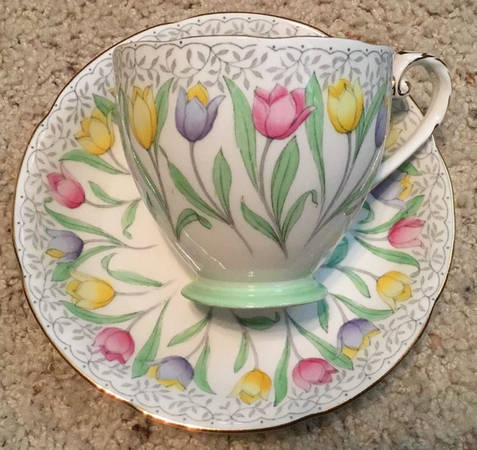 Aylesbury Footed Cup & Saucer Set