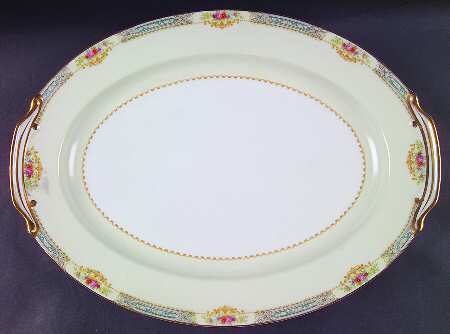 Annette 16" Oval Serving Platter