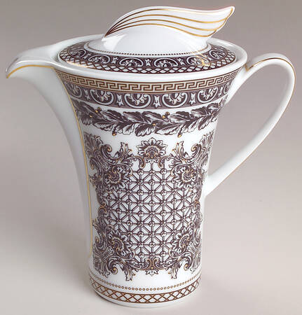 Marqueterie Creamer & Lid