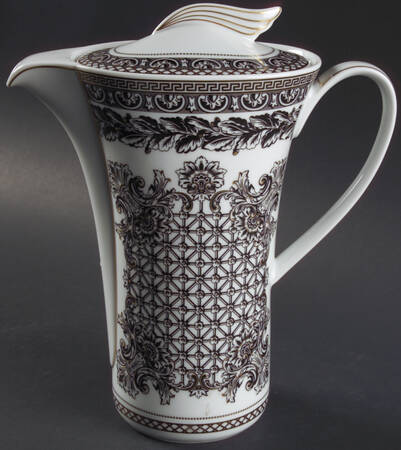 Marqueterie Coffee Pot & Lid