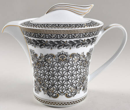Marqueterie Teapot & Lid