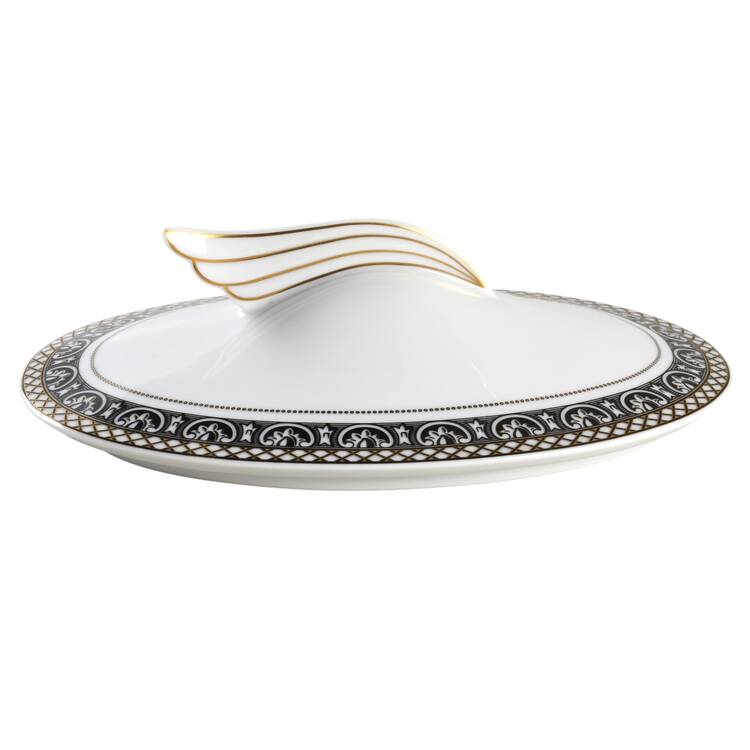 Marqueterie Lid for Oval Vegetable by Rosenthal - Continental