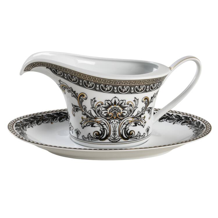 Marqueterie Gravy Boat & Underplate by Rosenthal - Continental