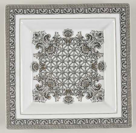 Marqueterie 8" Square Tray