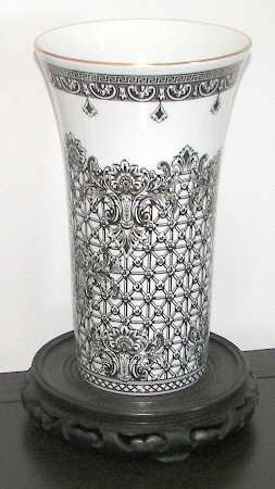 Marqueterie 10" Vase