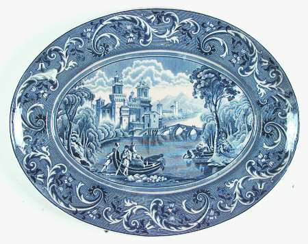 Venice 14" Oval Serving Platter