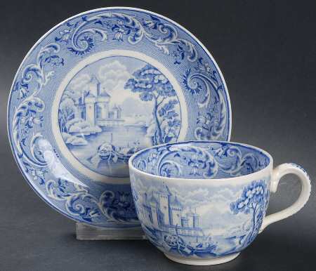Venice Flat Cup & Saucer Set