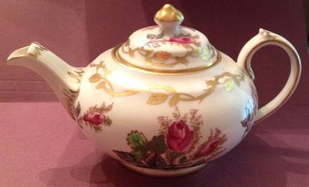 Moss Rose Individual Teapot & Lid