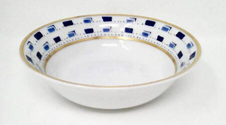 La Bocca Blue Deep Soup/Cereal Bowl