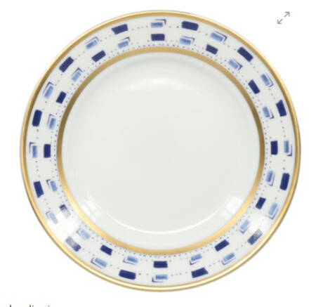 La Bocca Blue Bread & Butter Plate