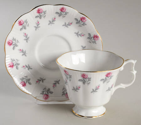 Winsome Footed Cup & Saucer Set