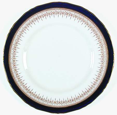 Regency Cobalt Blue (Cream Background) by Royal Worcester