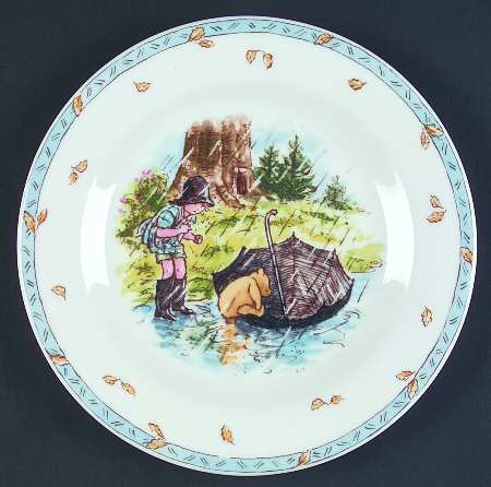 Classic Pooh Salad Plate