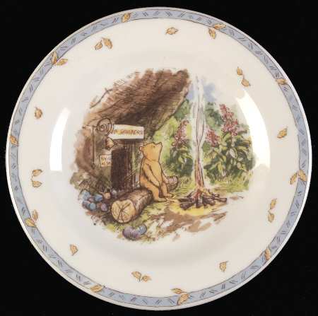 Classic Pooh Salad Plate
