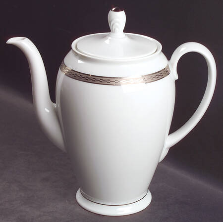 Crown Platinum Coffee Pot & Lid