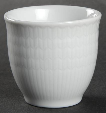 Swedish Grace Snow (White) Single Egg Cup