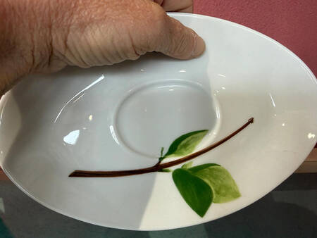 Verdures Underplate for Gravy Boat