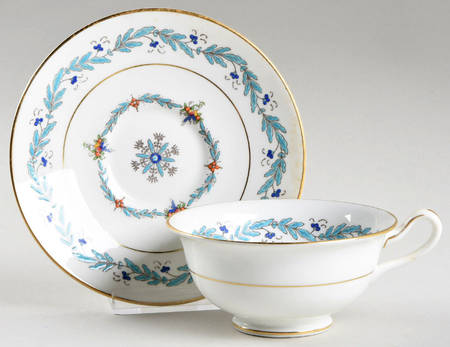 Roosevelt Footed Cup & Saucer Set by Royal Cauldon