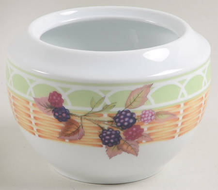 Evesham Orchard Sugar Bowl No Lid by Royal Worcester