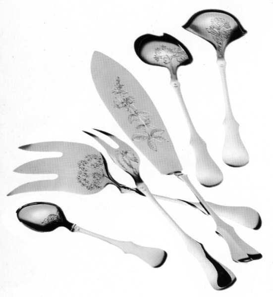 Alt-Kopenhagen (Silverplate) Large Solid Fish Serving Knife
