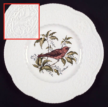 Aviary Luncheon Plate