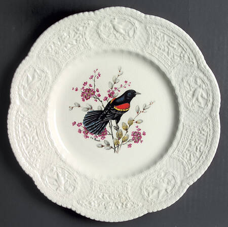 Aviary Dinner Plate