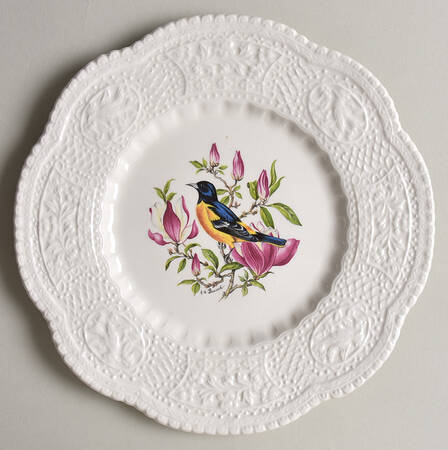 Aviary Dessert/Pie Plate
