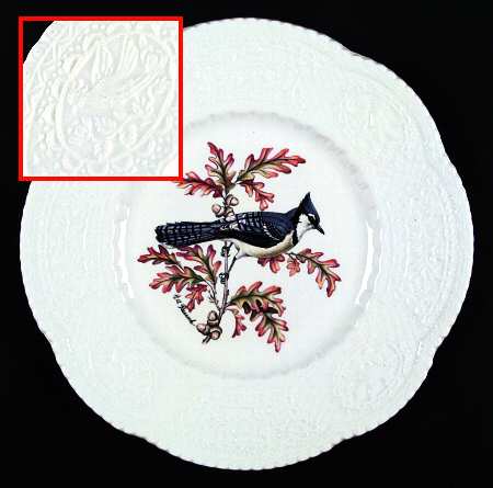 Aviary Luncheon Plate