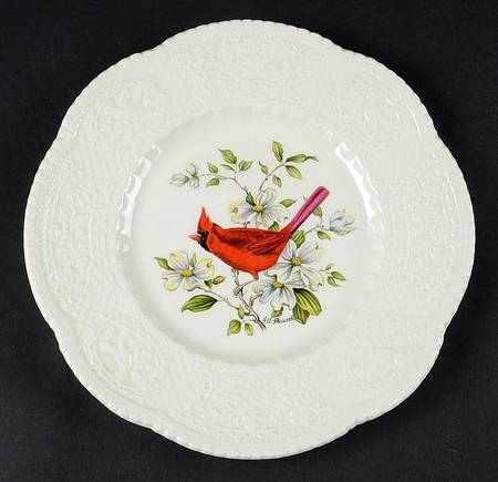 Aviary Luncheon Plate