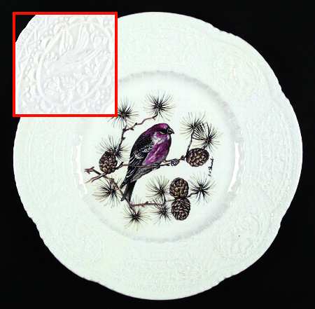 Aviary Luncheon Plate