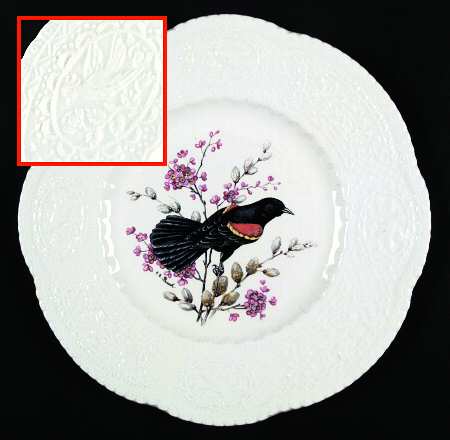 Aviary Luncheon Plate
